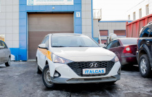 Установка ГБО OMVL на Hyundai Accent