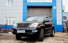Установка ГБО OMVL на Lexus GX470