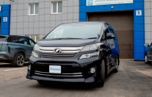 Установка ГБО на Toyota Vellfire