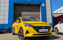 Установка ГБО на Hyundai Solaris